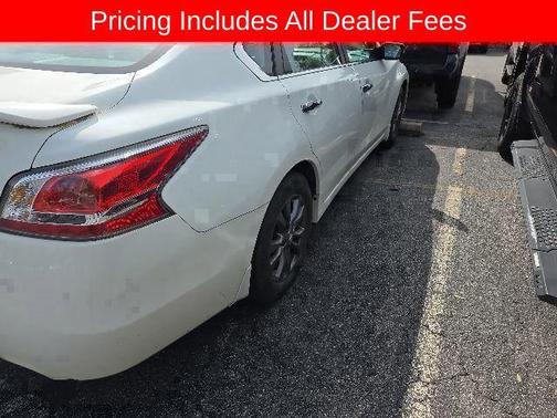Solid White 2015 Nissan Altima 2.5 S