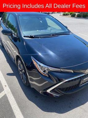 Midnight Black Metallic 2021 Toyota Corolla XSE