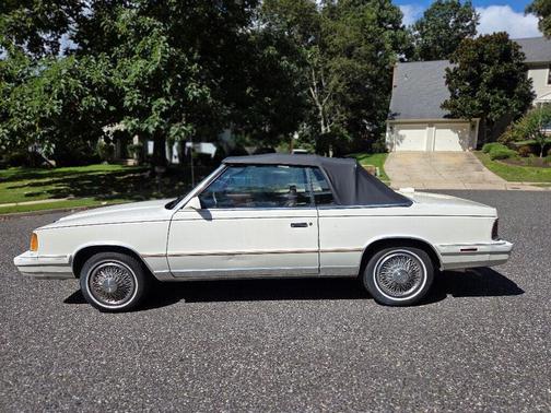1986 Chrysler LeBaron convertible leather