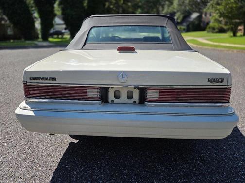 1986 Chrysler LeBaron convertible leather