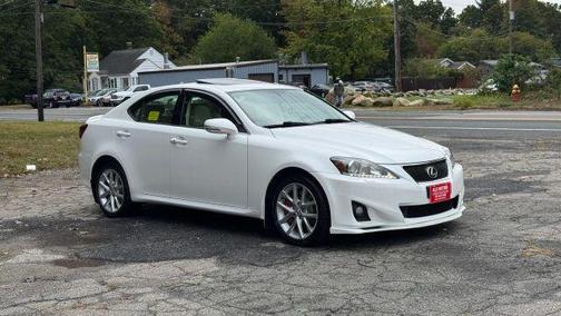 White 2012 Lexus IS 350 Base