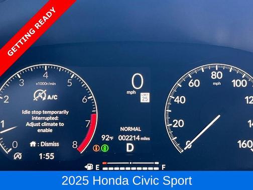 2025 Honda Civic Sport
