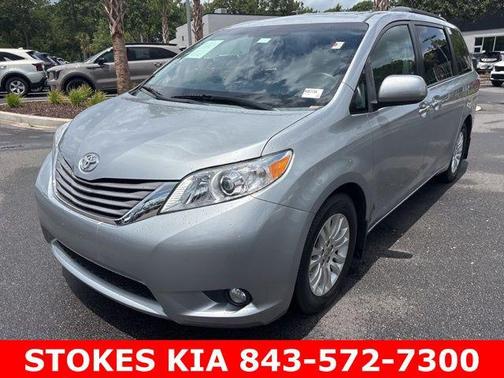 Silver Sky Metallic 2015 Toyota Sienna XLE Premium