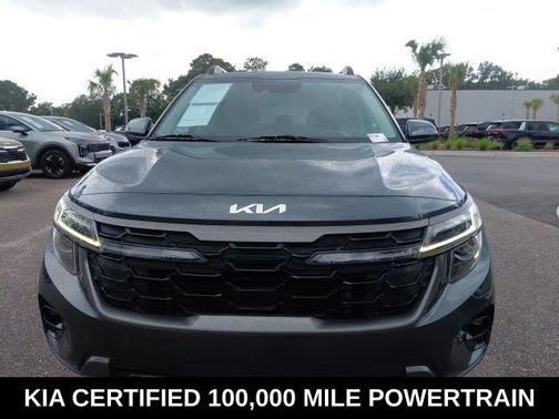 Gravity Gray 2024 Kia Seltos X-Line