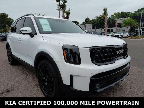 Glacial White Pearl 2024 Kia Telluride SX Prestige X-Line