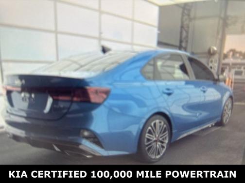 Sporty Blue 2023 Kia Forte GT