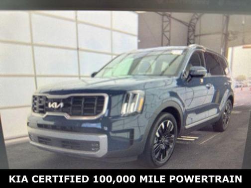 Midnight Lake Blue 2023 Kia Telluride SX
