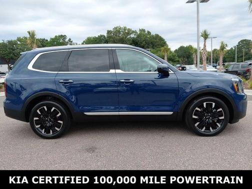 Midnight Lake Blue 2023 Kia Telluride SX