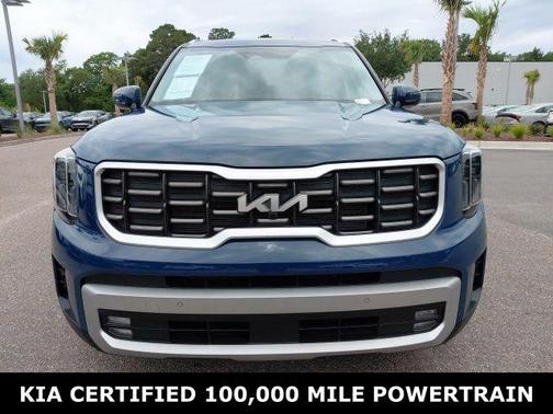 Midnight Lake Blue 2023 Kia Telluride SX