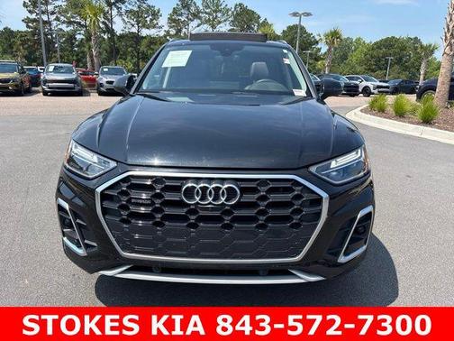 Mythos Black Metallic 2023 Audi Q5 45 S line Premium Plus