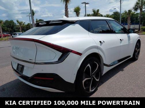Snow White Pearl 2024 Kia EV6 GT-Line