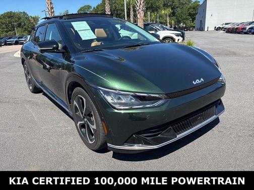 Deep Forest Green 2023 Kia EV6 GT-Line