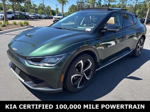 Deep Forest Green 2023 Kia EV6 GT-Line