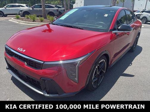 Currant Red 2025 Kia K4 GT-Line