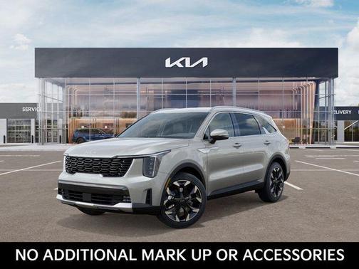 Ivory Silver 2026 Kia Sorento EX