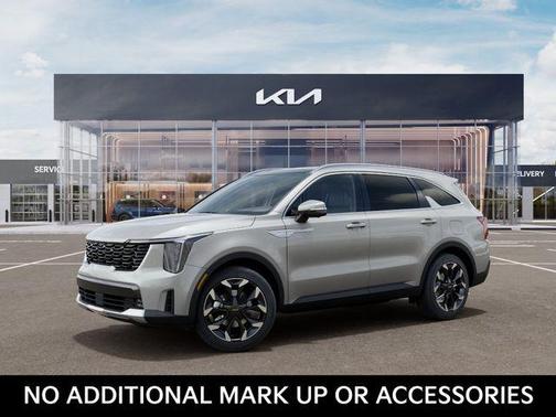 Ivory Silver 2026 Kia Sorento SX