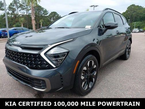 Gravity Gray 2024 Kia Sportage X-Line