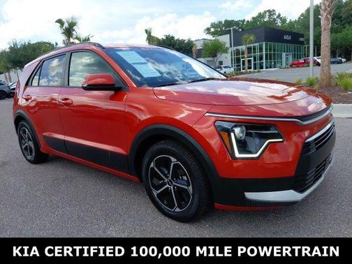Fire Orange 2023 Kia Niro Plug-In Hybrid EX