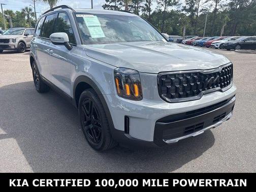Wolf Gray 2025 Kia Telluride EX X-Line