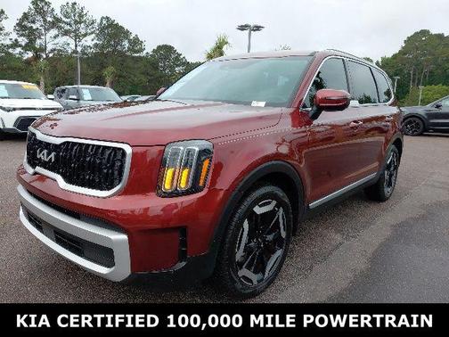 Dawning Red 2024 Kia Telluride EX
