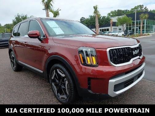 Dawning Red 2024 Kia Telluride EX