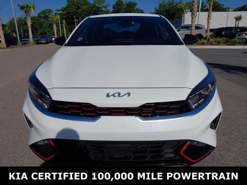 Snow White Pearl 2023 Kia Forte GT-Line