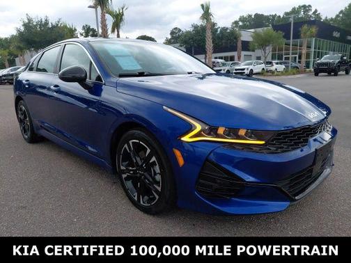 Sapphire Blue 2024 Kia K5 GT-Line
