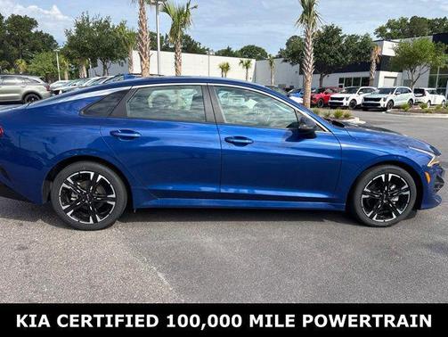 Sapphire Blue 2024 Kia K5 GT-Line
