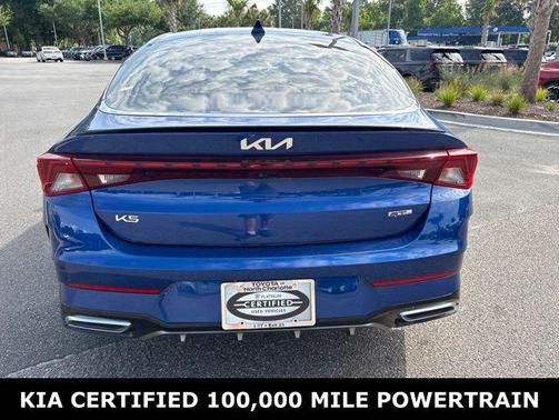 Sapphire Blue 2024 Kia K5 GT-Line