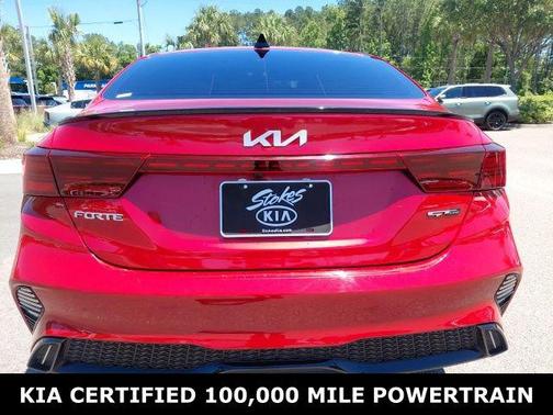 Currant Red 2024 Kia Forte GT-Line
