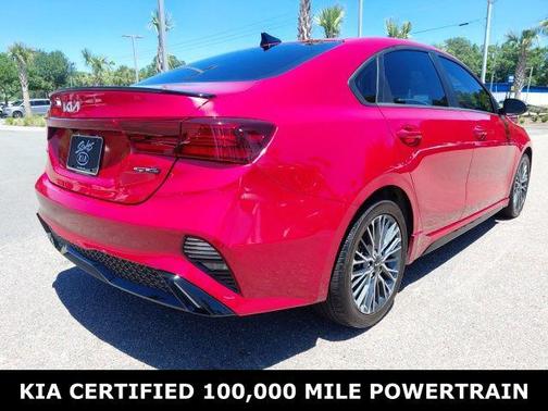 Currant Red 2024 Kia Forte GT-Line