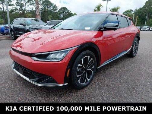 Runway Red 2022 Kia EV6 Wind