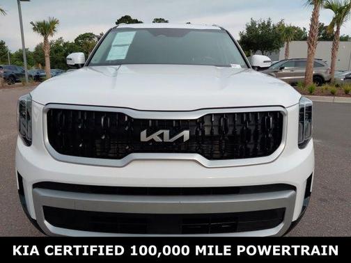 Glacial White Pearl 2024 Kia Telluride EX