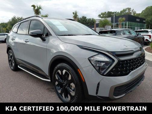 Wolf Gray 2023 Kia Sportage X-Line