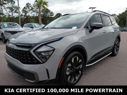Wolf Gray 2023 Kia Sportage X-Line