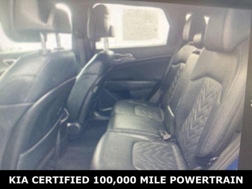 Sapphire Blue 2023 Kia Sportage X-Line