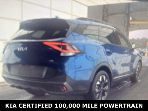 Sapphire Blue 2023 Kia Sportage X-Line