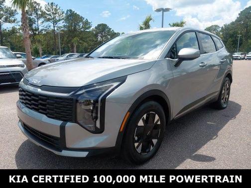 Gray 2026 Kia Sportage Hybrid LX