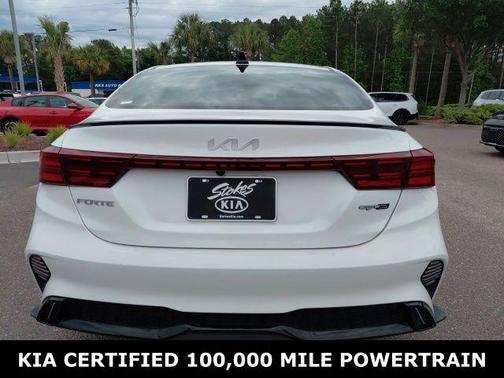 Snow White Pearl 2024 Kia Forte GT-Line