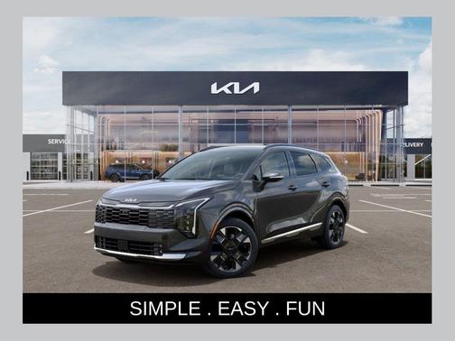Gravity Gray 2026 Kia Sportage Hybrid SX-Prestige