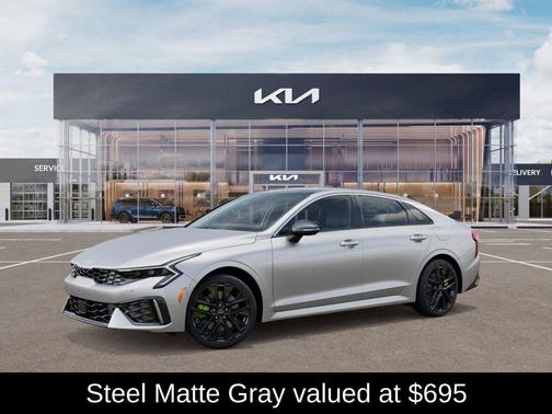 Steel Matte Gray 2026 Kia K5 GT