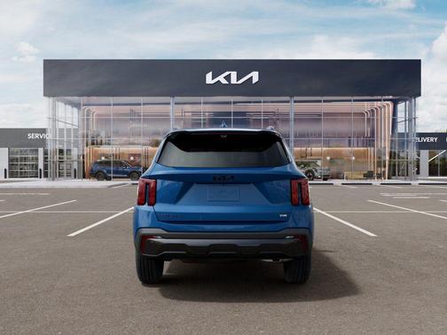 Mineral Blue 2026 Kia Sorento Hybrid SX Prestige