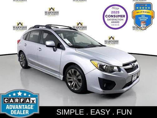 Ice Silver Metallic 2012 Subaru Impreza 2.0i Sport Premium
