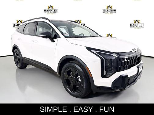 Snow White Pearl 2026 Kia Sportage X-Line