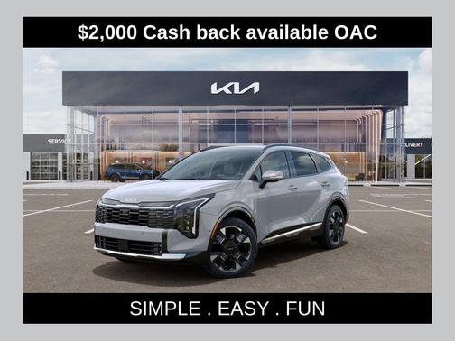 Wolf Gray 2026 Kia Sportage SX-Prestige