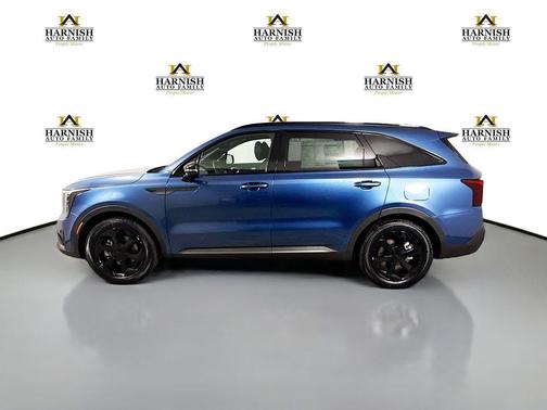 Mineral Blue 2026 Kia Sorento Hybrid SX Prestige