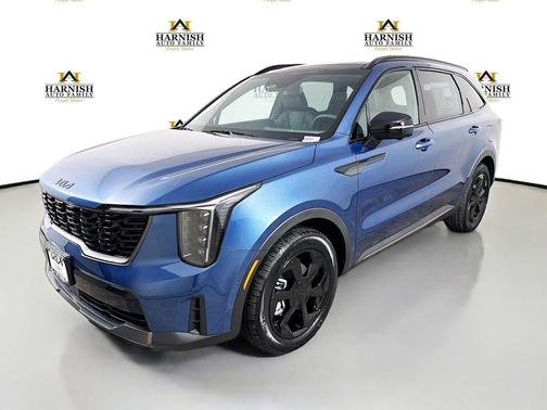 Mineral Blue 2026 Kia Sorento Hybrid SX Prestige