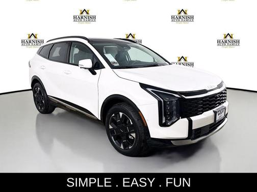 Snow White Pearl 2026 Kia Sportage Hybrid SX-Prestige