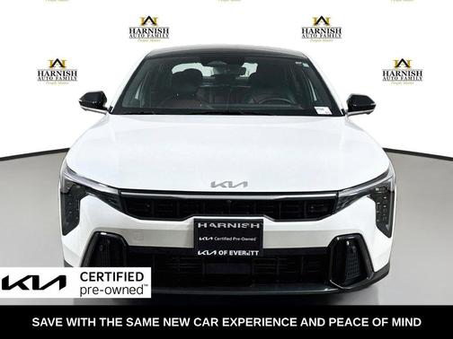 Snow White Pearl 2025 Kia K4 GT-Line Turbo