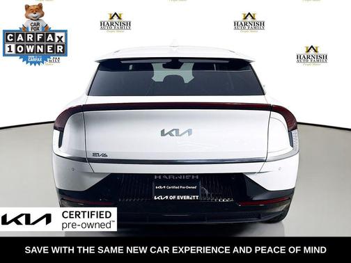 Snow White Pearl 2024 Kia EV6 Wind